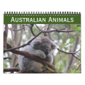 Australische dieren kalender 2025 (Hoes)