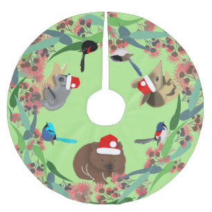 Australische dieren kerstboom rok
