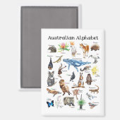 Australische dieren magneet (Voorkant / Achterkant)