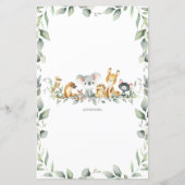 Australische dieren raden het juiste prijsspel (Achterkant)