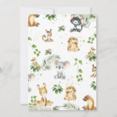 Australische dieren rustieke houten plak verjaarda kaart (Achterkant)