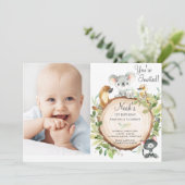 Australische Dieren Schattige Koala 1e Verjaardag  Kaart (Staand voorkant)