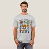 Australische dieren t-shirt (Voorkant volledig)