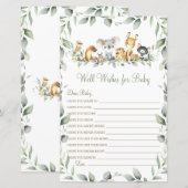 Australische dieren wensen Baby (Voorkant / Achterkant)