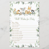 Australische dieren wensen Baby (Voorkant)