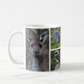 Australische dieren Wildlife Foto Collage Koffiemok (Links)