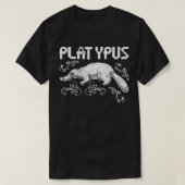 Australische dierentuin dierentuin keeper Platypus T-shirt (Design voorkant)