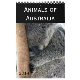 australische dierfotografie 2014 kalender