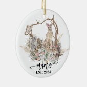 Australische diermoeder en Baby mama Keramisch Ornament (Rechts)