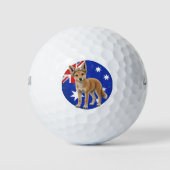 Australische Dingo Golfballen (Voorkant)