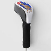 Australische Dingo Golfheadcover (Schuin)