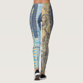 Australische dollars leggings (Achterkant)