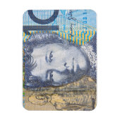 Australische dollars magneet (Verticaal)