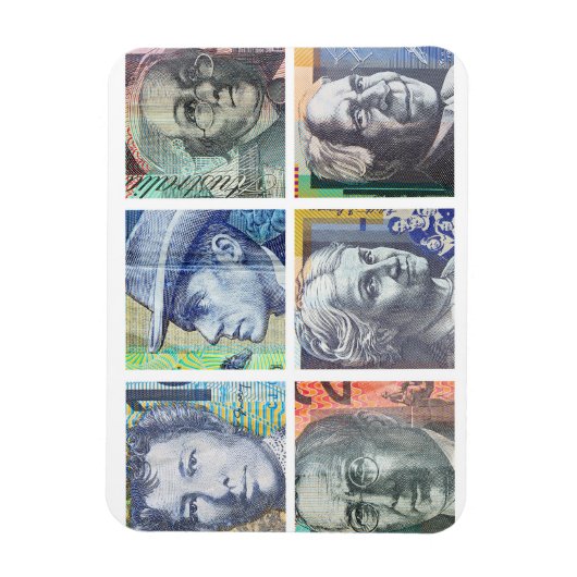 Australische dollars magneet (Verticaal)