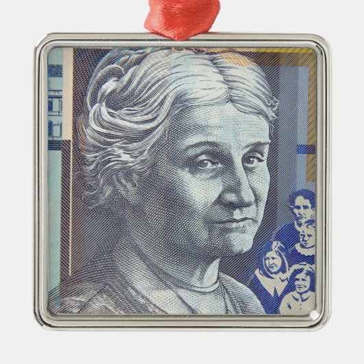 Australische dollars metalen ornament (Voorkant)