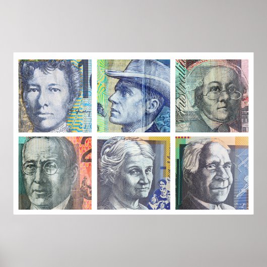 Australische dollars poster (Voorkant)
