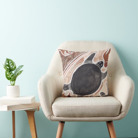 Australische dromen Myth Animals Big Turtle Pillow Kussen (Stoel)