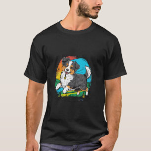 Australische Duitse Herdershond Vintage Uiterlijk T-shirt