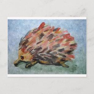 Australische echidna briefkaart