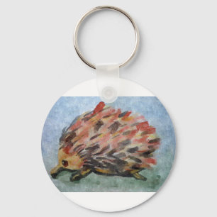 Australische echidna sleutelhanger
