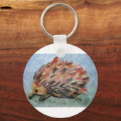 Australische echidna sleutelhanger (Voorkant)