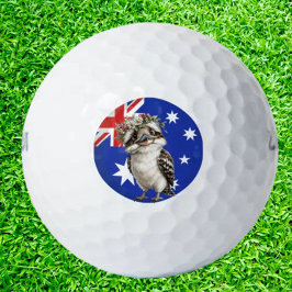 Australische echte Kookaburra Golfballen