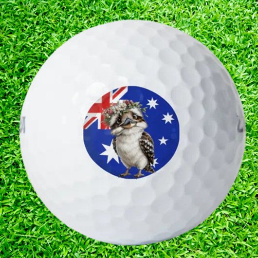 Australische echte Kookaburra Golfballen