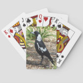 Australische Ekster Speelkaarten (Achterkant)