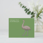 Australische Emu-ansichtkaarten Briefkaart (Staand voorkant)