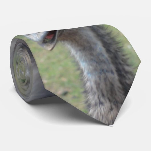 Australische emu stropdas (Opgerold)