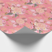 Australische eucalyptus Blooms Cadeaupapier (Hoek)