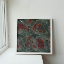 Australische eucalyptus flesborstel bloemig perfect poster