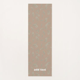 Australische Eucalyptus Mistletoe Bladeren Patroon Yogamat