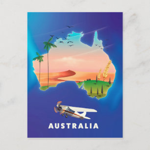 Australische feestdag briefkaart