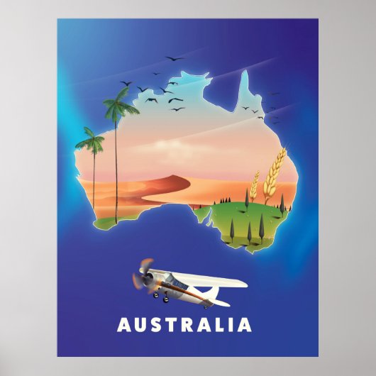 Australische feestdag poster (Voorkant)