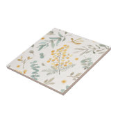 Australische florale flora en waterverf eucalyptus tegeltje (Zijkant)