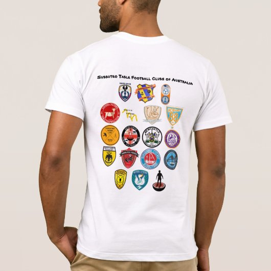 Australische footballs t-shirt (Achterkant)
