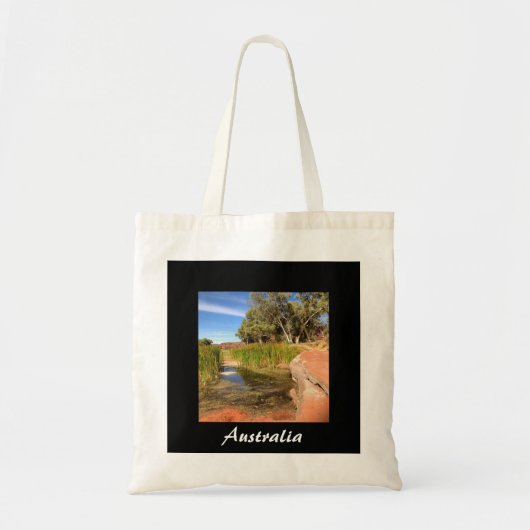 Australische foto-canvas tas (Voorkant)