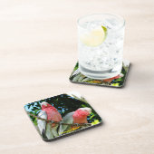 Australische Galah - Roseate Kaketoe Onderzetter (Rechterzijde)