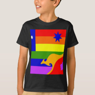Australische Gay Pride Flag T-shirt
