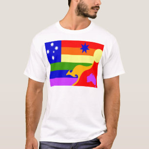 Australische Gay Pride Flag T-shirt