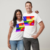 Australische Gay Pride Flag T-shirt (Unisex)