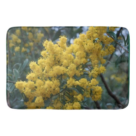 Australische Gele Wattle Tree, Badmat (Voorkant)
