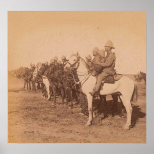 Australische gemonteerde geweren poster