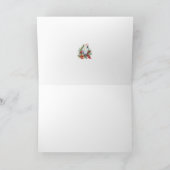 Australische gevouwen kerstkaart feestdagen kaart (Binnen)