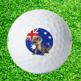 Australische goanna golfballen