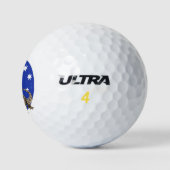 Australische goanna golfballen (Logo)