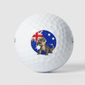 Australische goanna golfballen (Voorkant)
