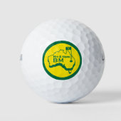 Australische golfcadeaus golfballen (Voorkant)