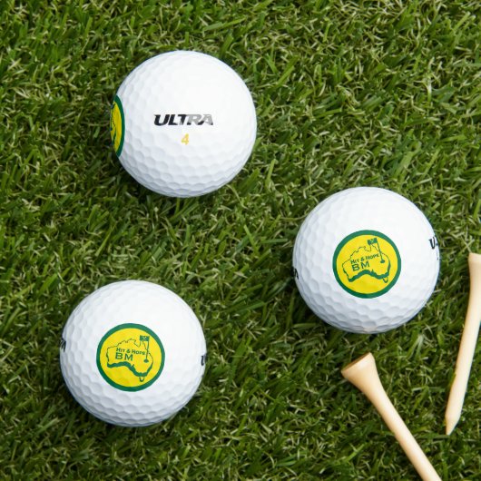 Australische golfcadeaus golfballen (Insitu Gras)